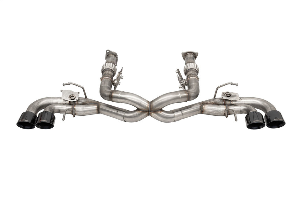 3.0in. Muffler Delete 4 Valve Cat-Back Exhaust System With NPP Sound Control And