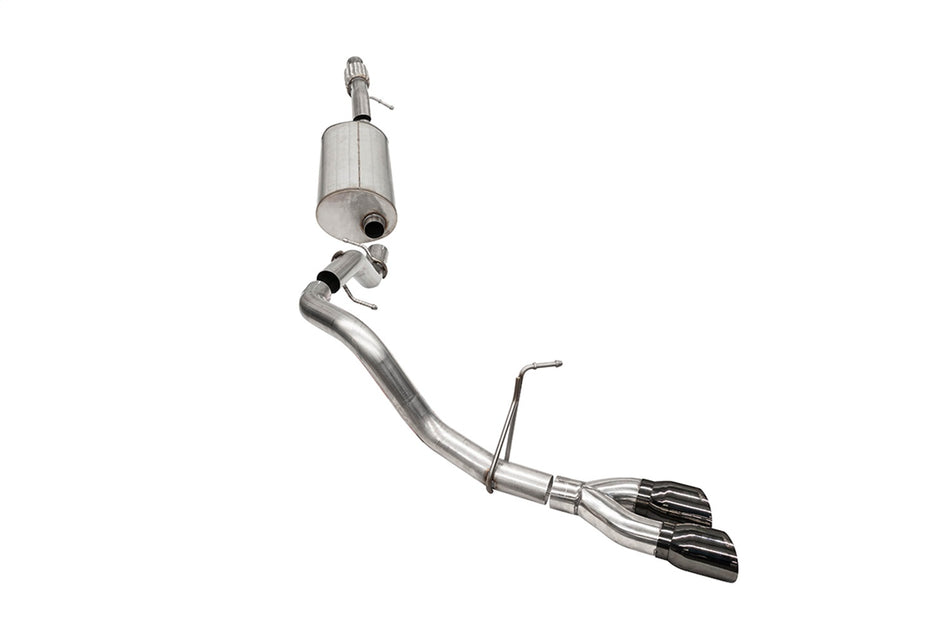 3.0in. Single Side Exit Cat-Back Exhaust System With Twin 4.0in. Tips