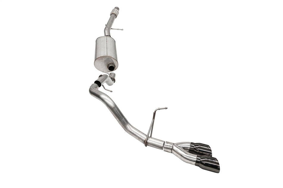 3.0in. Single Side Exit Cat-Back Exhaust System With Twin 4.0in. Tips
