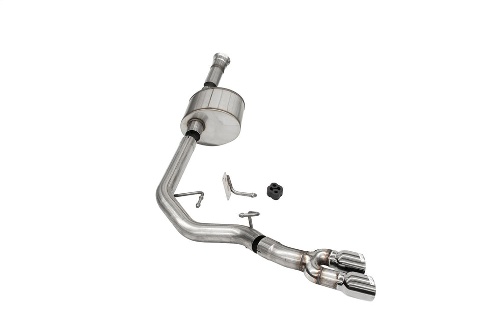 3.0in. Front Of Tire Exit Catback Exhaust System With Twin 3.5in. Tips