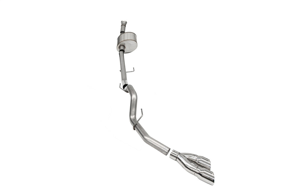3.0in. Single Side Exit Catback Exhaust System With Twin 4.0in. Tips