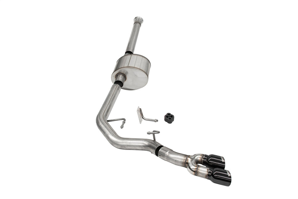 3.0in. Front Of Tire Exit Catback Exhaust System With Twin 3.5in. Tips