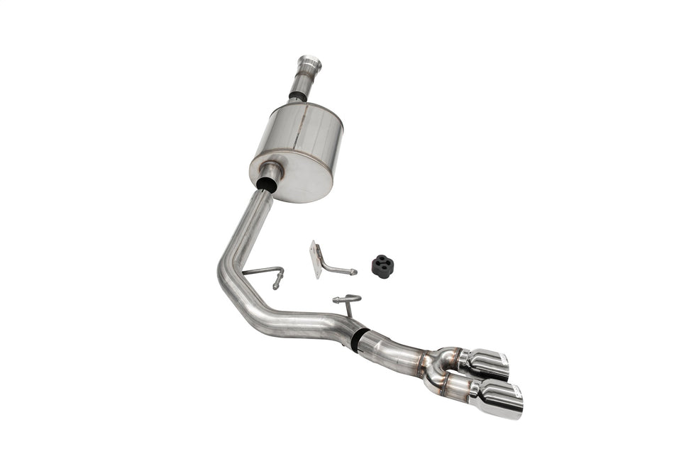 3.0in. Front Of Tire Exit Catback Exhaust System With Twin 3.5in. Tips