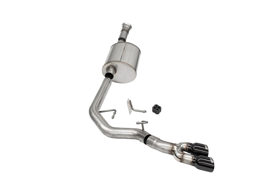 3.0in. Front Of Tire Exit Catback Exhaust System With Twin 3.5in. Tips