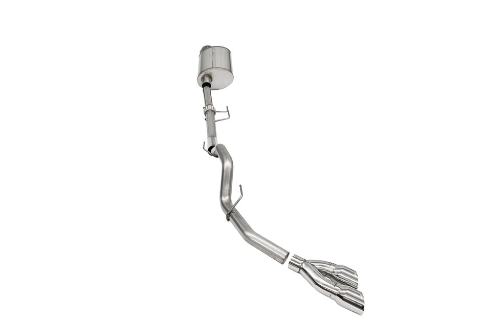 3.0in. Single Side Exit Catback Exhaust System With Twin 4.0in. Tips
