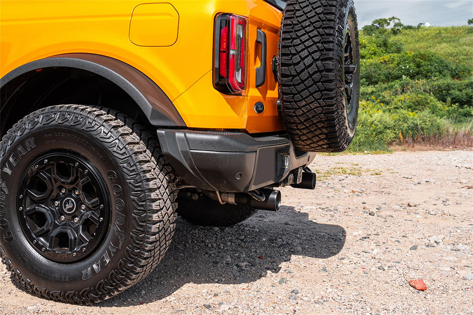 2.75in. Cat-Back Single Side Exit Exhaust System With Single 4.0in. Straight-Cut