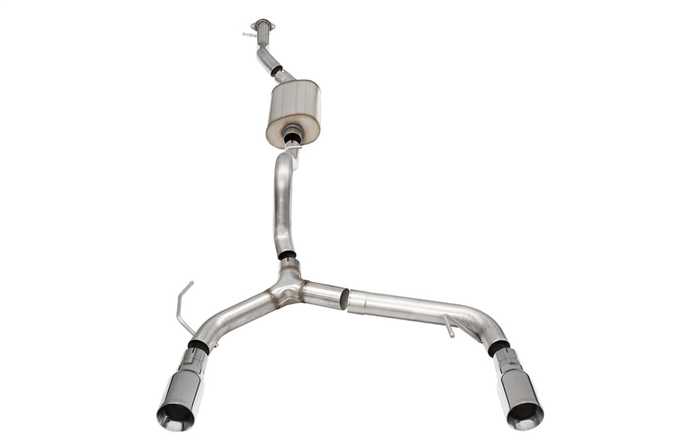 2.75in. Cat-Back Single Side Exit Exhaust System With Single 4.0in. Straight-Cut
