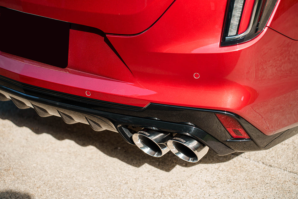 Dual Rear Exit With Twin 4