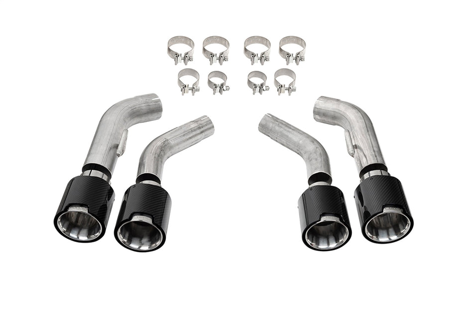 Quad 4.5in. Carbon Fiber Polished Tip Kit