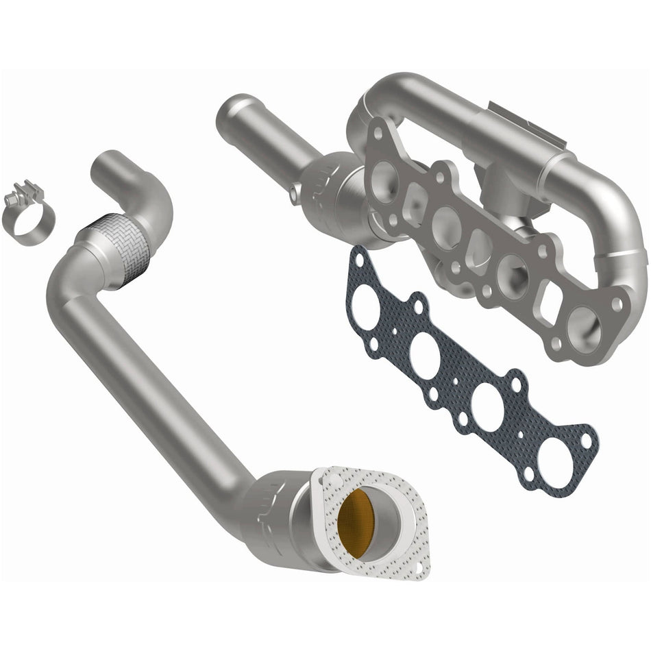 MagnaFlow 2015-2023 Ford Mustang 5.0L OEM Grade Federal / EPA Compliant Direct-Fit Manifold Catalytic Converter 22-214