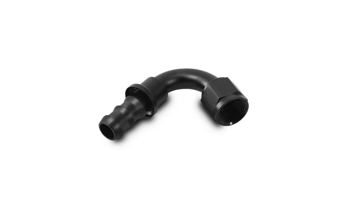 Vibrant Performance - 22210 - Push-On 120 Degree Hose End Elbow Fitting; Size: -10AN