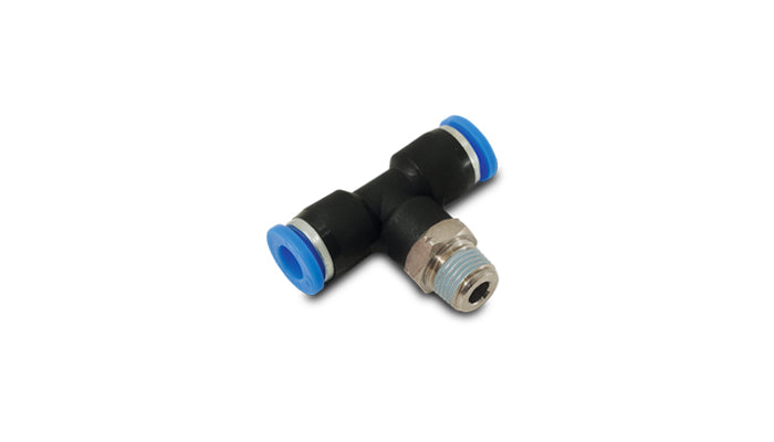 Vibrant Performance - 22630 - Male Tee Fitting  Tube O.D. Size: 5/32 In.; Male Thread Size: 1/8 In. NPT