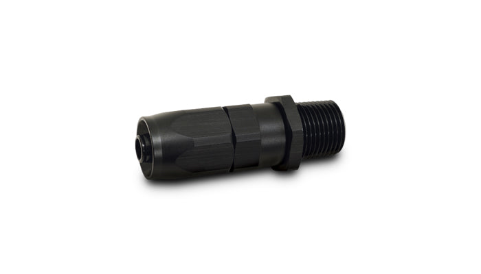 Vibrant Performance - 26005 - Male Straight Hose End Fitting; Size: -8AN; Pipe Thread 1/2 In. NPT