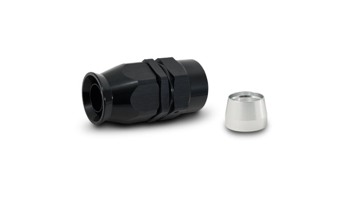 Vibrant Performance - 28010 - Straight High Flow Hose End Fitting For PTFE Lined Flex Hose  -10AN