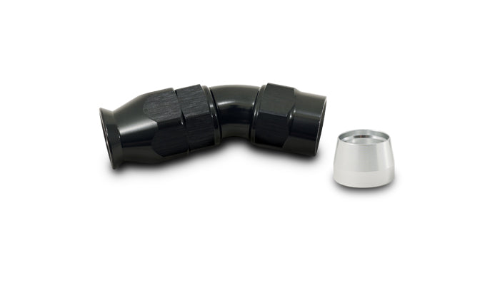 Vibrant Performance - 28310 - 30 Degree High Flow Hose End Fitting For PTFE Lined Hose  -10AN