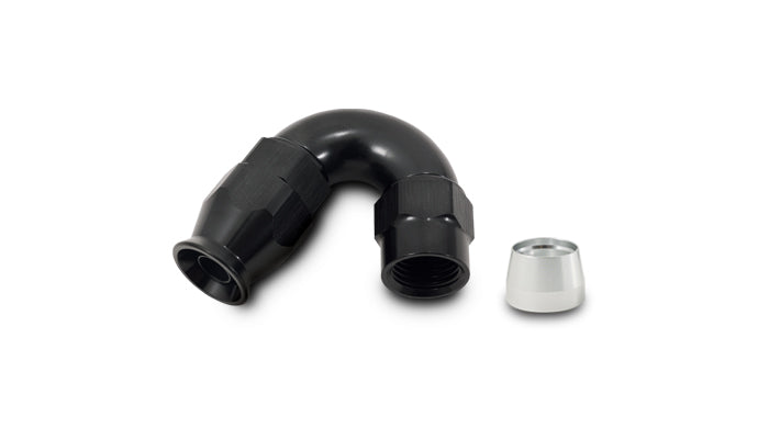 Vibrant Performance - 28506 - 150 Degree High Flow Hose End Fitting For PTFE Lined Hose  -6AN