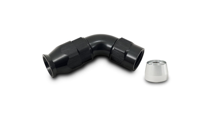 Vibrant Performance - 28608 - 60 Degree High Flow Hose End Fitting For PTFE Lined Hose  -8AN