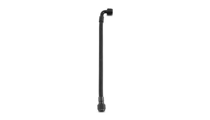 Vibrant Performance - 29071- PTFE Flex Hose Assembly  AN Hose Size: -8  Hose Length: 18 In  Hose End Style: Straight / 90 Degrees