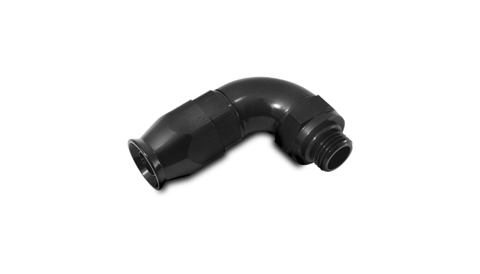 Vibrant Performance - 29908 - 90 Degree High Flow Swivel Hose End Fitting  -10AN Hose To 10 ORB