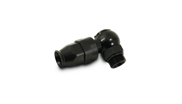 Vibrant Performance - 29932 - Banjo Hose End For PTFE Lined Flex Hose  Hose Size: -12 AN; Bolt Size: -12 ORB
