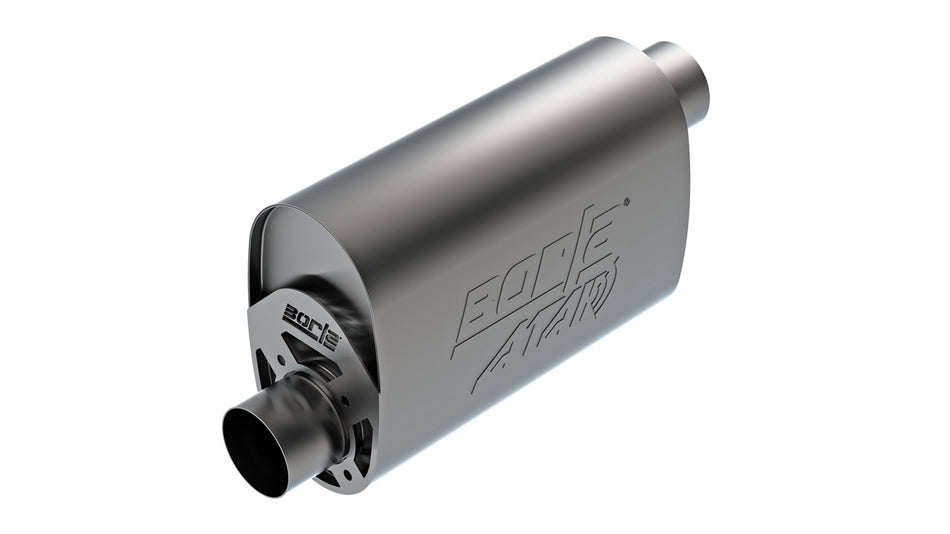 CrateMuffler  Chevrolet LS3 6.2L V8 Stock Output 3 In. Offset/Offset 14 In.x6 In.x10.34 In. ATAK Part #400960