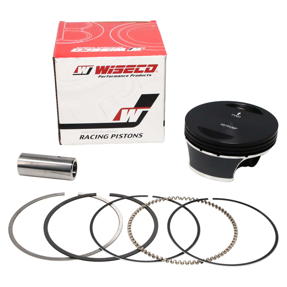 Wiseco Black Edition V-Twin Piston Kit 4.075 IN Bore 11:1 CR