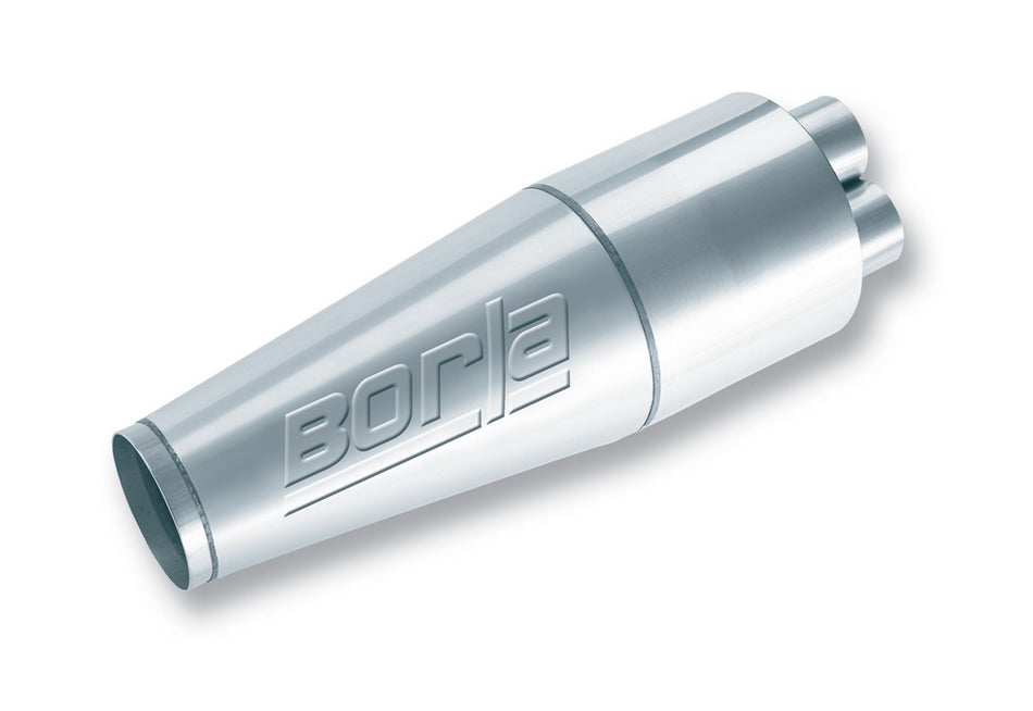 XR-1 Multi-Core Racing Muffler Collector Quad 2.375in Inlet/ 4.5in Outlet 6.75in Round X 18in Long Body