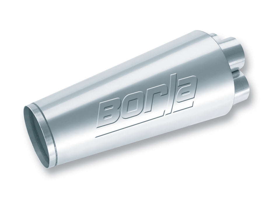 XR-1 Multi-Core Racing Muffler Shorty Collector Quad 2.125in Inlet/ 3.5in Outlet 6.25in Round X 14in Long Body