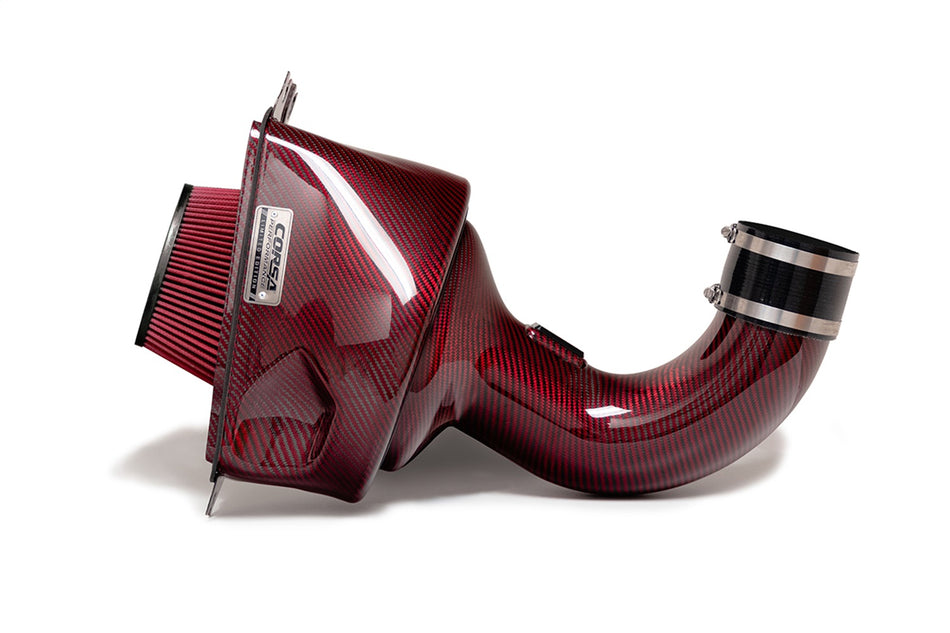 Limited Edition Corsa Performance C7 Corvette Red Carbon Fiber Air Intake With D