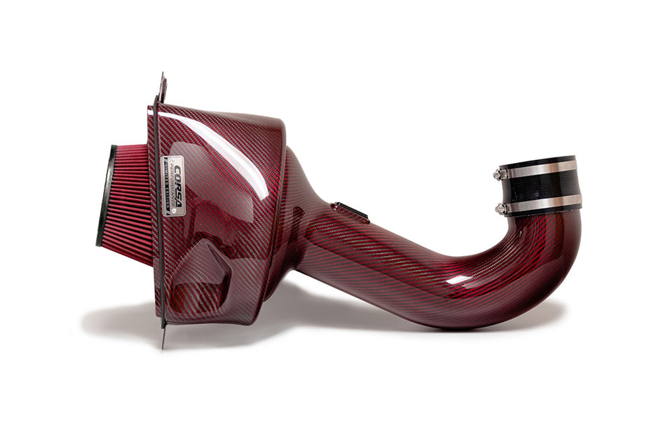 Limited Edition Corsa Performance C7 Z06 Corvette Red Carbon Fiber Air Intake Wi