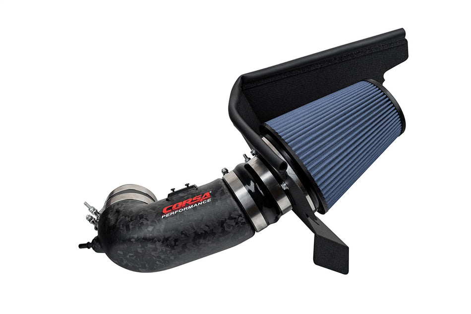 Corsa Performance Camaro ZL1 Matte Forged Carbon Fiber Air Intake With Oiled Fil