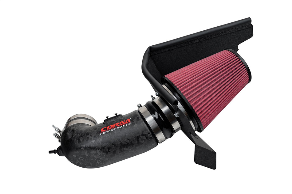 Corsa Performance Camaro ZL1 Matte Forged Carbon Fiber Air Intake With DryTech 3