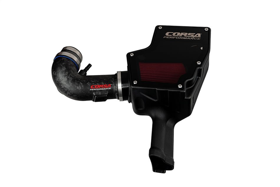 CORSA Performance Closed Box Air Intake With Matte Forged Carbon Fiber Air Duct