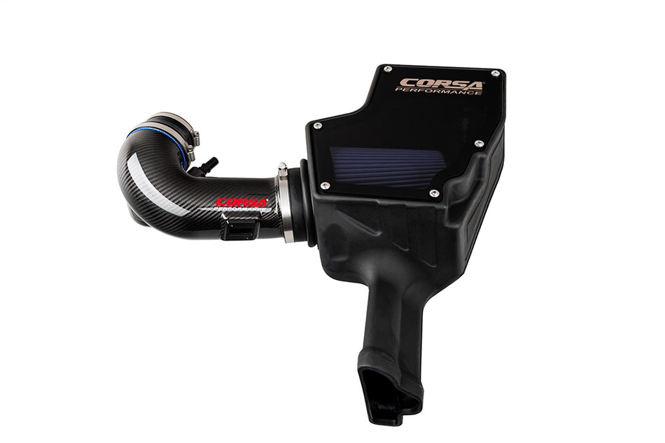 CORSA Performance Closed Box Air Intake With Matte Forged Carbon Fiber Air Duct