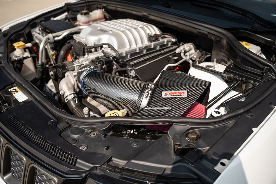 Corsa Performance Dodge Durango Carbon Fiber Air Intake With DryTech No-Oil Filt