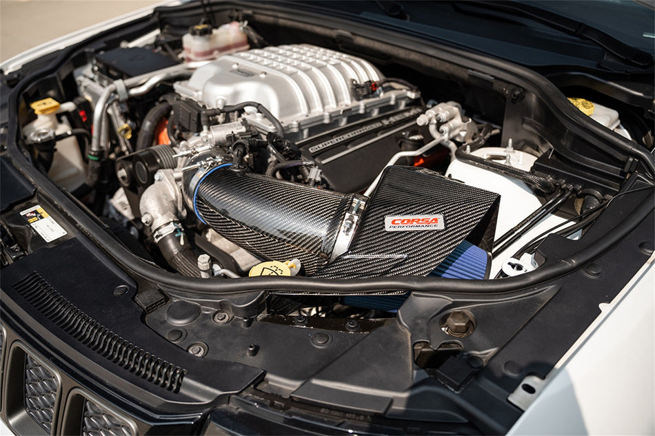 Corsa Performance Dodge Durango Carbon Fiber Air Intake With Oil Filtration