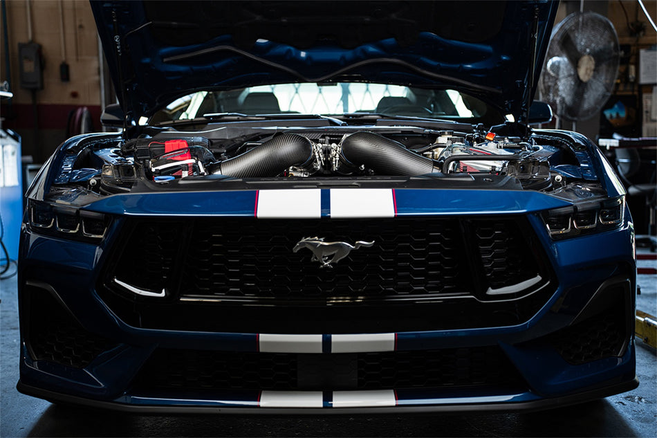 24-25 Ford Mustang Carbon Fiber Closed Box (Matte)