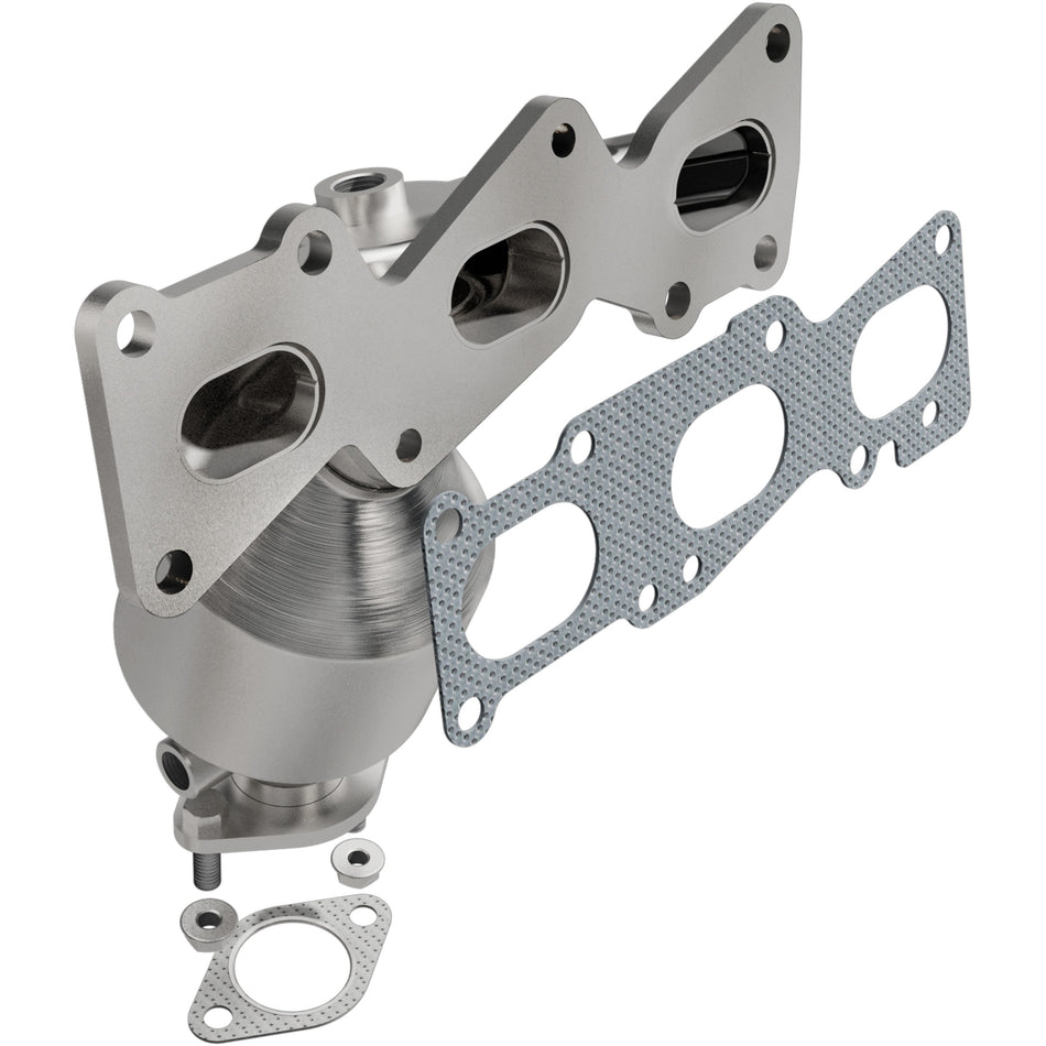 MagnaFlow 2007-2009 Hyundai Santa Fe 3.3L | 2007-2012 Hyundai Veracruz 3.8L OEM Grade Federal / EPA Compliant Direct-Fit Manifold Catalytic Converter 51201