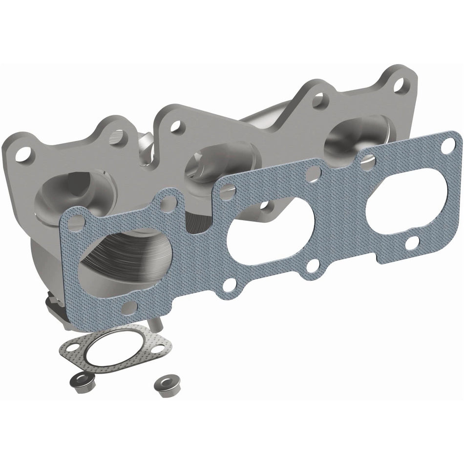 MagnaFlow 2007-2009 Hyundai Santa Fe 3.3L | 2007-2012 Hyundai Veracruz 3.8L OEM Grade Federal / EPA Compliant Direct-Fit Manifold Catalytic Converter 51202