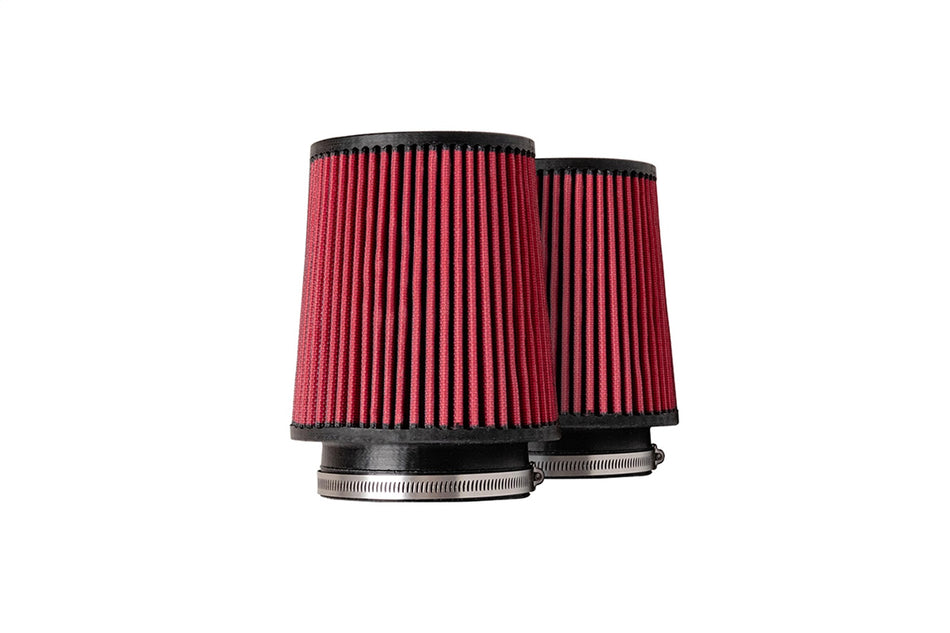 (2) CORSA Performance DryTech 3D Air Filters With Inverted Cone Technology