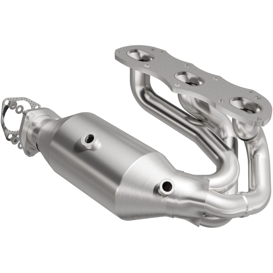 MagnaFlow 2012-2016 Porsche 911 3.8L | 2012-2016 Porsche 911 3.4L OEM Grade Federal / EPA Compliant Direct-Fit Manifold Catalytic Converter 52390