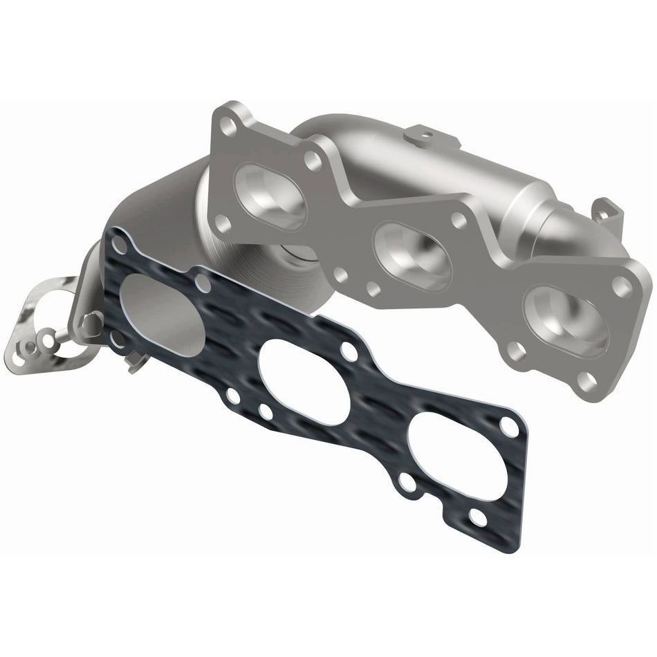 MagnaFlow 2009-2011 Hyundai Genesis 3.8L | 2013-2016 Hyundai Genesis Coupe 3.8L OEM Grade Federal / EPA Compliant Direct-Fit Manifold Catalytic Converter 52778
