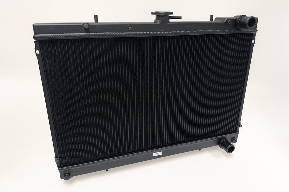 R32 Skyline GT-R/GTS Full Billet Aluminum Radiator Blk (Discontinued)