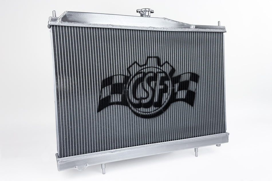 R33 Skyline GT-R/GTS & R34 GT-T High-Performance All-Aluminum Radiator - Black