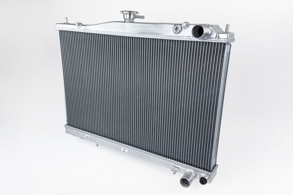 R33 Skyline GT-R/GTS & R34 GT-T High-Performance All-Aluminum Radiator - Silver