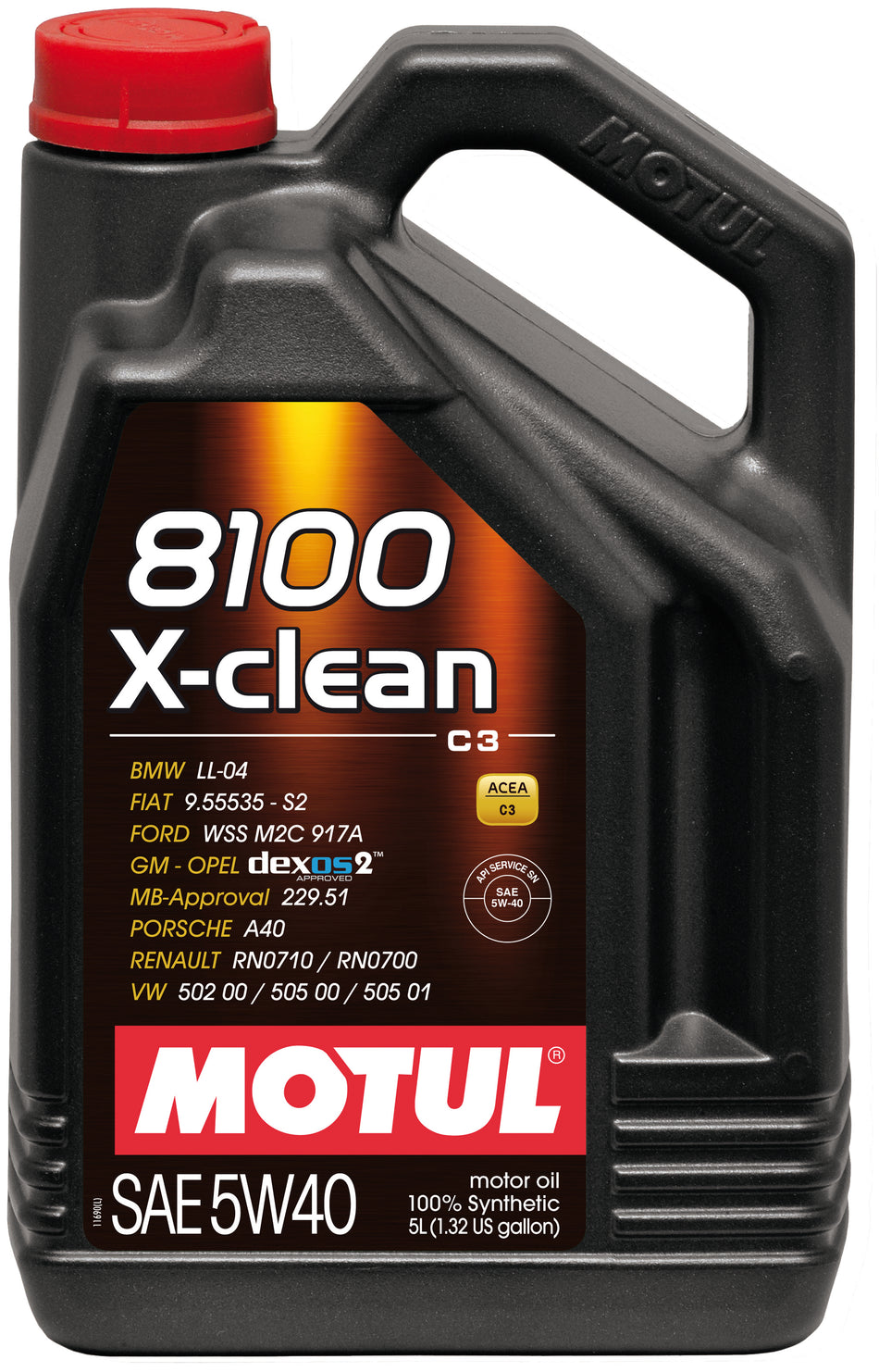 Motul 8100 X-CLEAN 5W40 4X5L