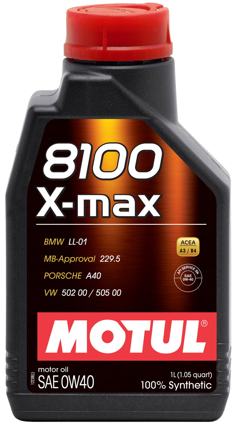 Motul 8100 X-MAX 0W40 12X1L