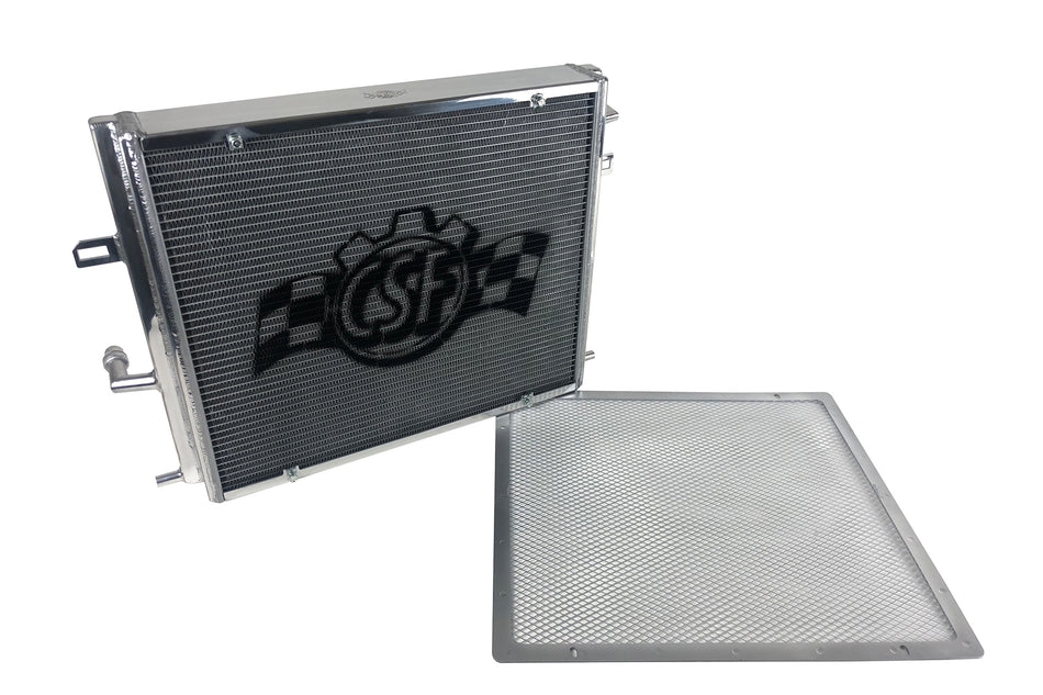 BMW F3X/F2X B58/B48 Triple-Pass Heat Exchanger W/ Rock Guard - Silver