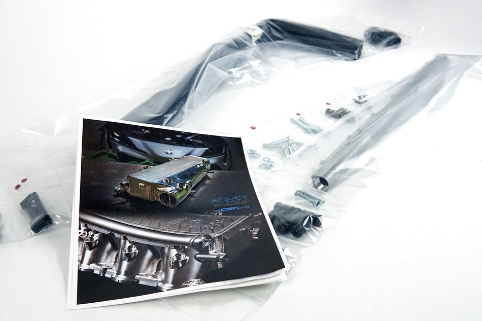 A90 Supra / BMW B58 Charge-Air Cooler Manifold - Raw Billet