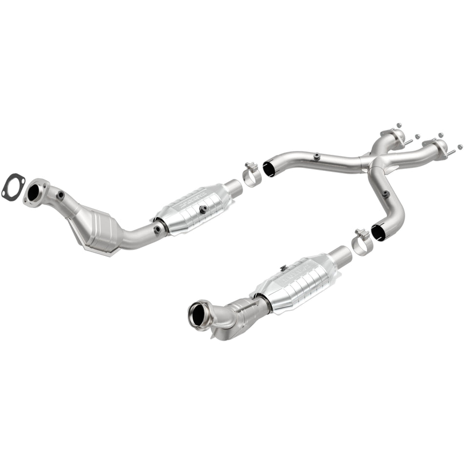 MagnaFlow 1999-2004 Ford Mustang GT 4.6L HM Grade Federal / EPA Compliant Direct-Fit Catalytic Converter 93671